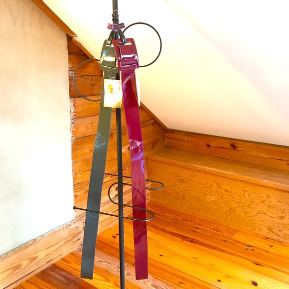 Betsey Johnson Red and Gray Belt Bundle, NWT, M/L - Picture 1 of 10